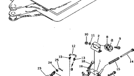 Кронштейн 20P-54-71610 Komatsu