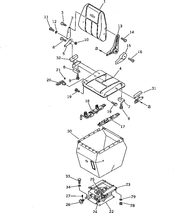 Крышка 423-57-11370  Komatsu