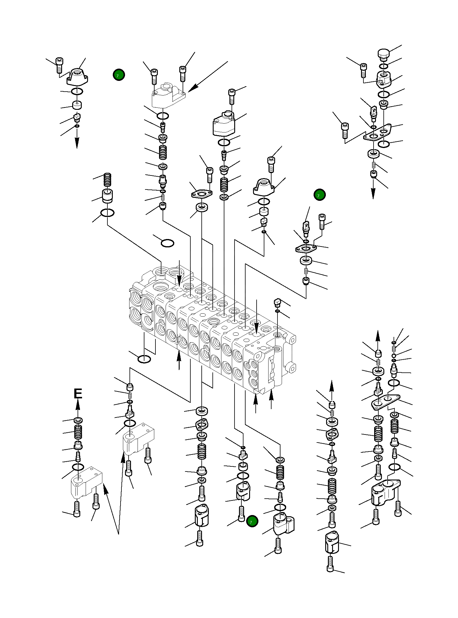 Крышка 890001585  Komatsu