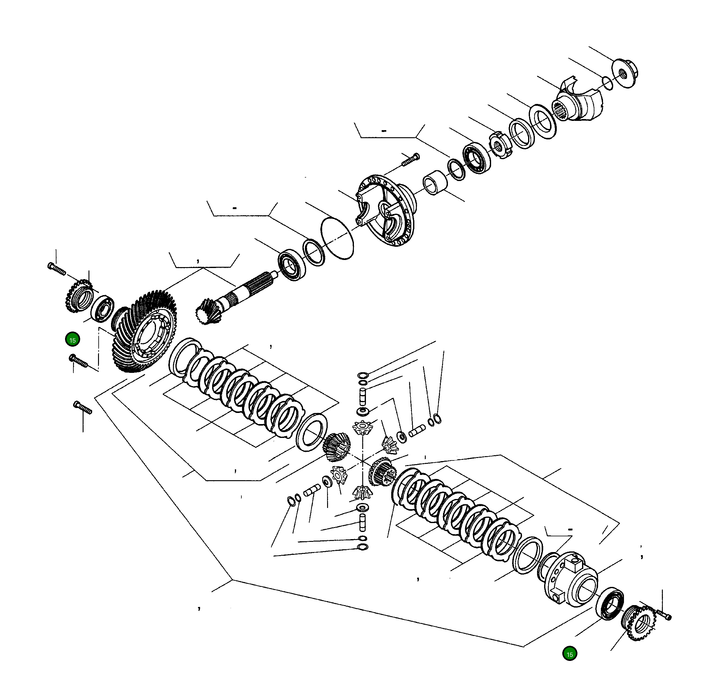 Подшипник 42W-22-H0P26  Komatsu