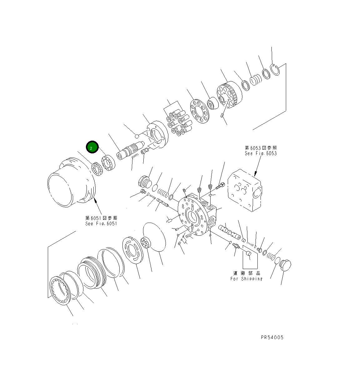 Подшипник KB20461-35916 Komatsu