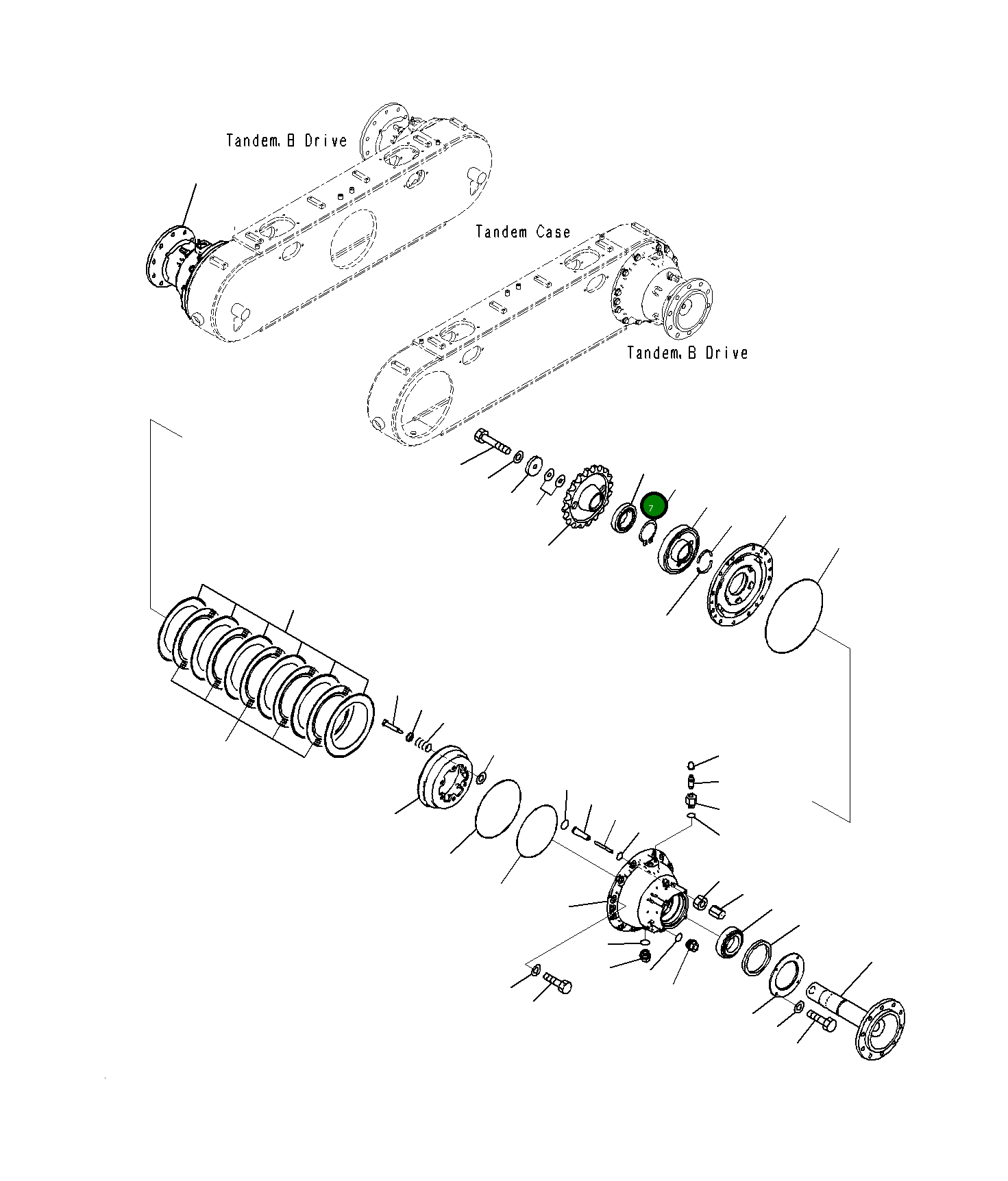 Подшипник 23H-25-11330 Komatsu