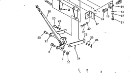 Рычаг 2691-5-35401 Komatsu