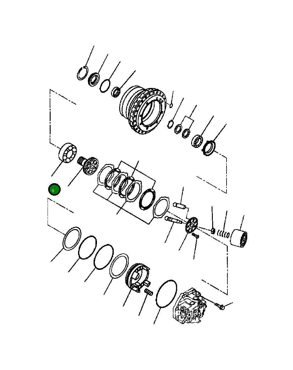 Подшипник 706-88-40880 Komatsu