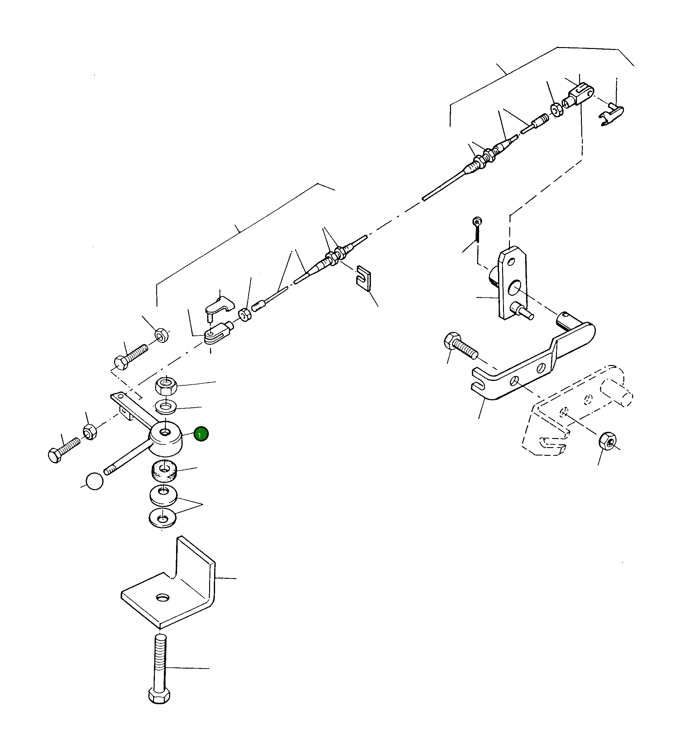 Рычаг 3096464M91 Komatsu