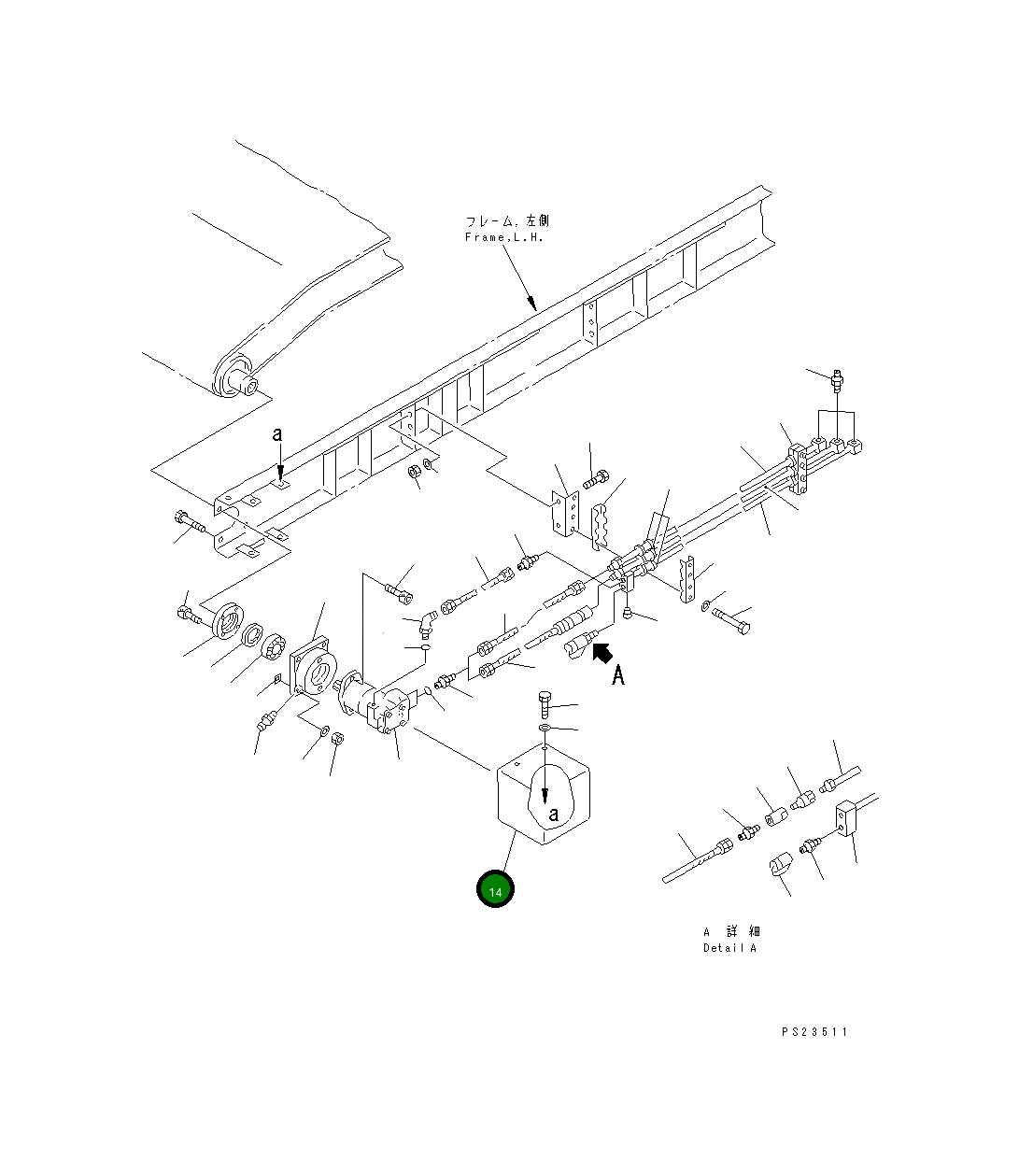 Крышка KWKKS-75-12151 Komatsu