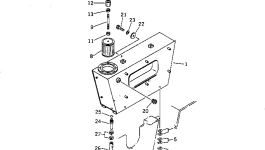 Бак 278-60-13112 Komatsu