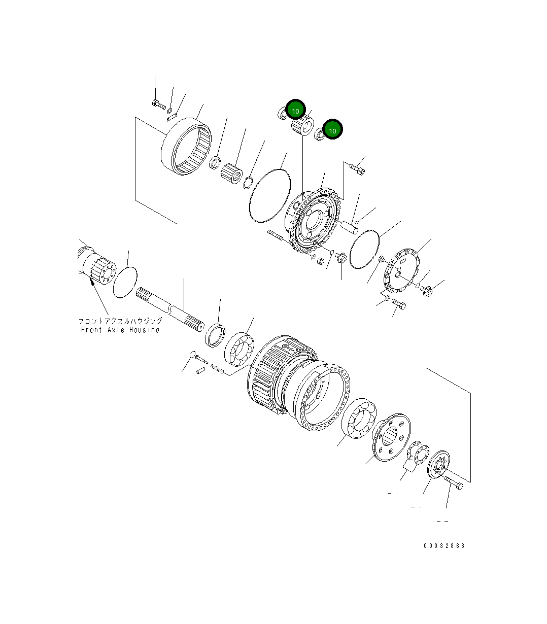 Подшипник 426-22-22520  Komatsu