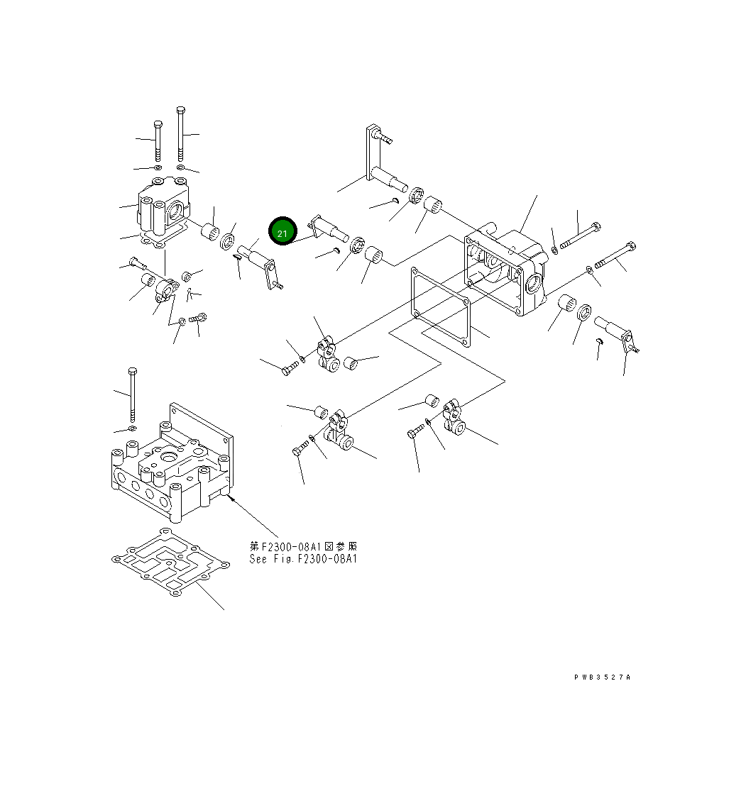 Рычаг 17A-40-11611 Komatsu
