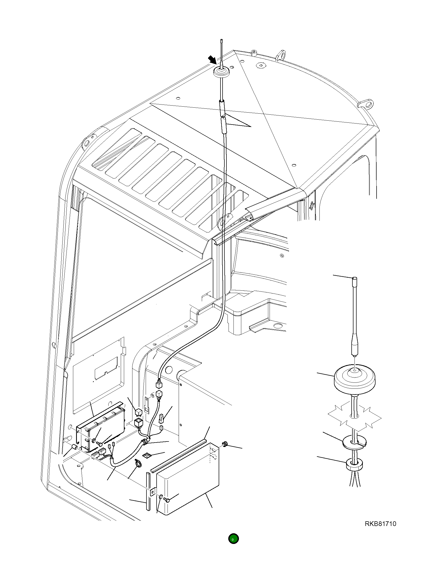 Крышка 2A1-06-11282  Komatsu