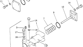Крышка 566-15-45860  Komatsu