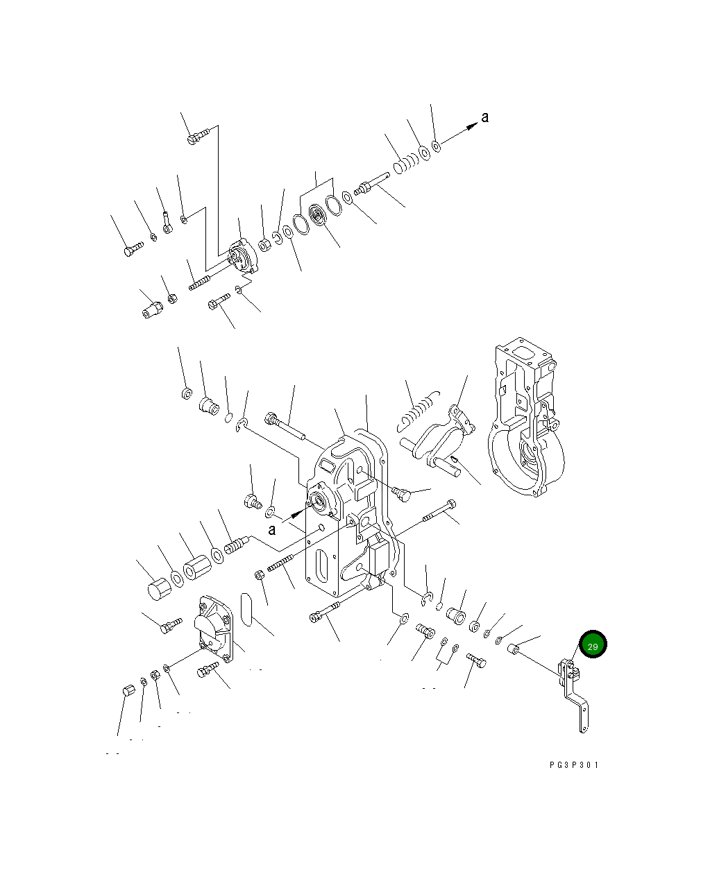 Рычаг DK154343-7120 Komatsu