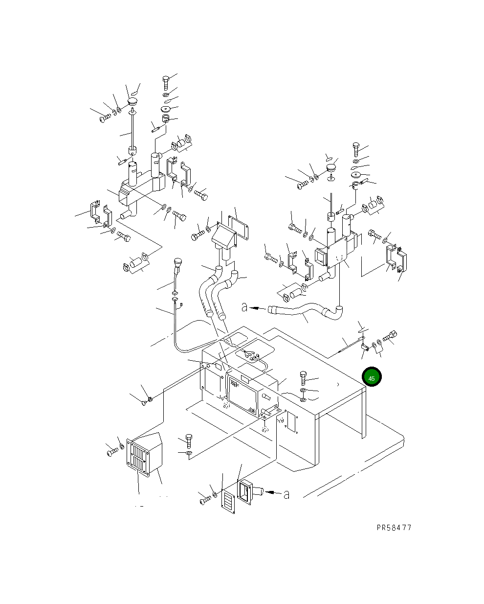 Рычаг 234-807-7680 Komatsu