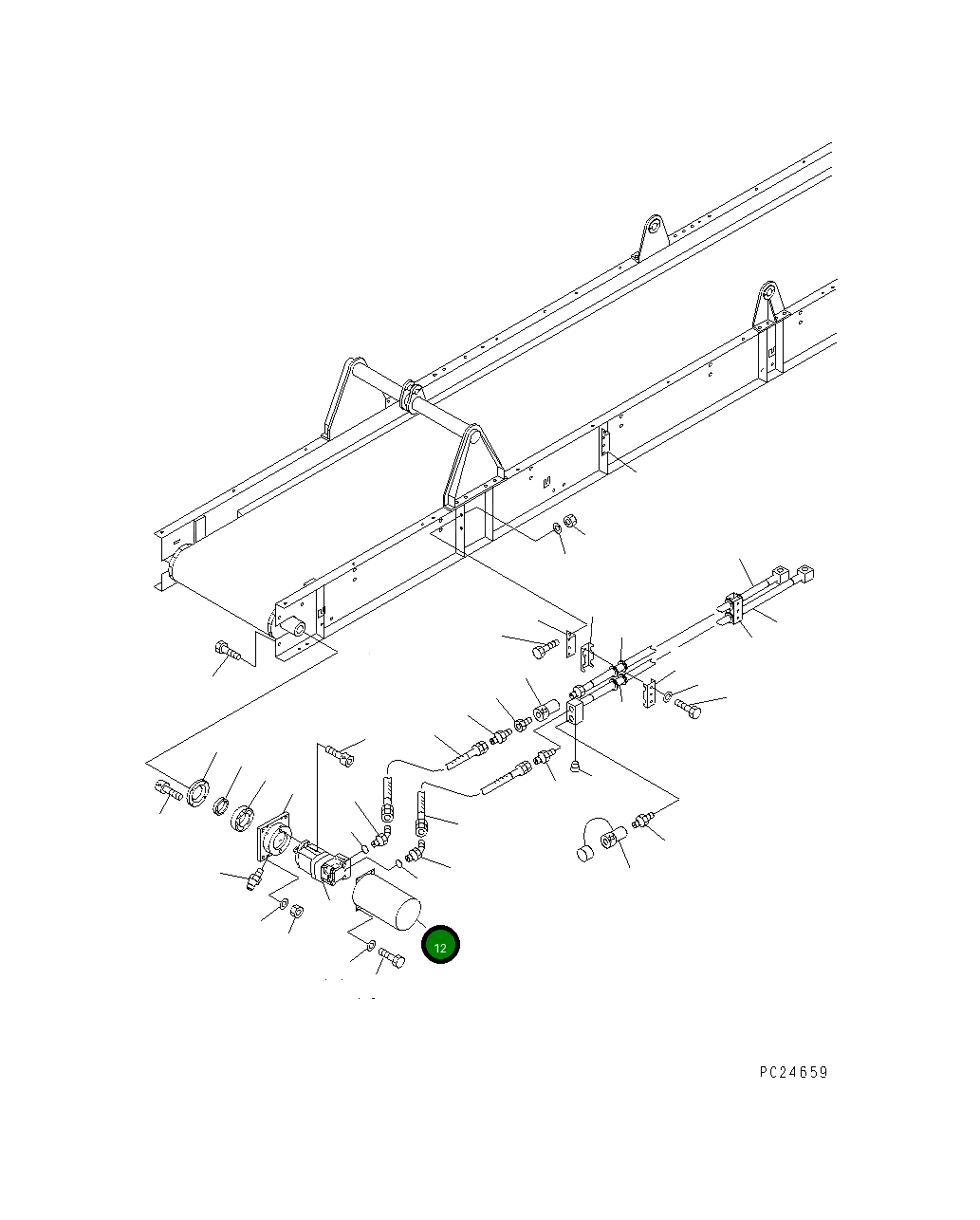 Крышка KWKKS-75-71290 Komatsu