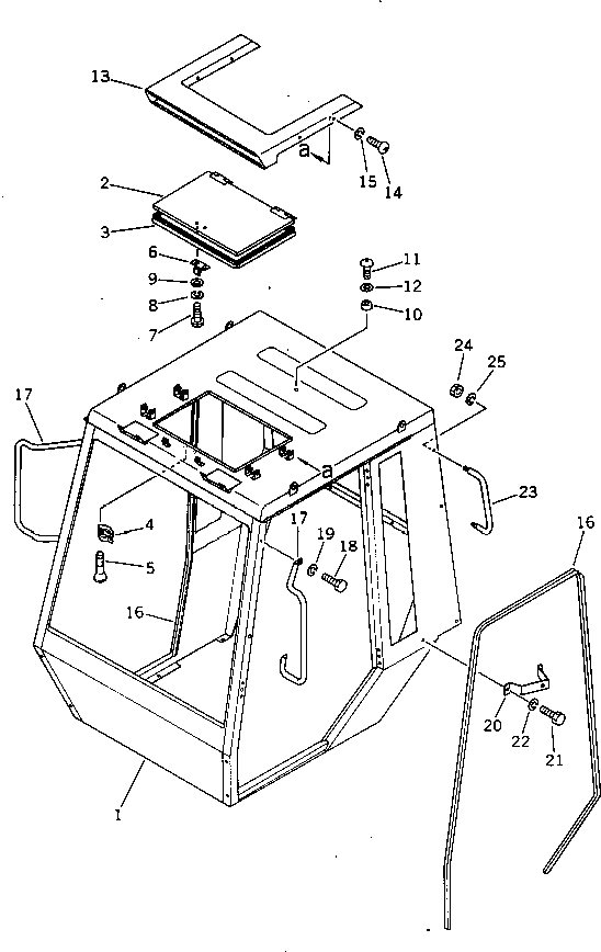 Крышка 273-950-1180 Komatsu
