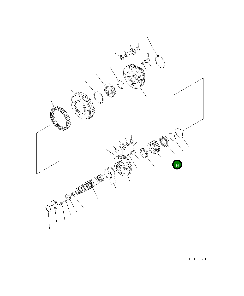Подшипник 06000-06920 Komatsu