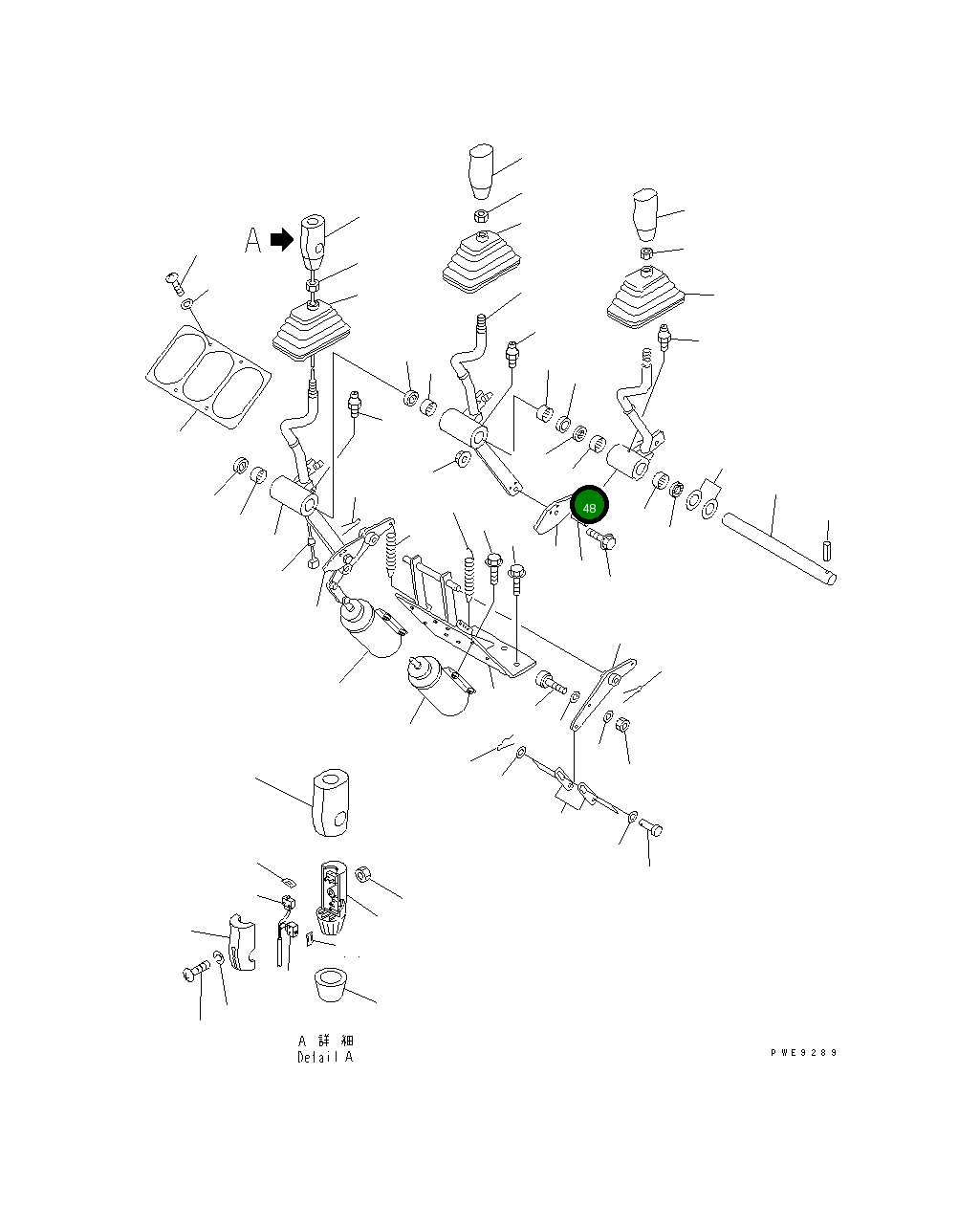 Рычаг 421-877-2130 Komatsu