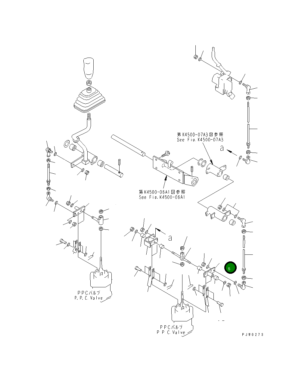 Рычаг 421-V91-2420 Komatsu
