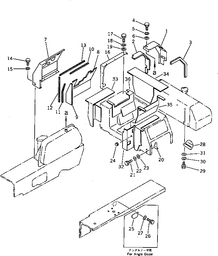 Крышка 144-A62-6940 Komatsu