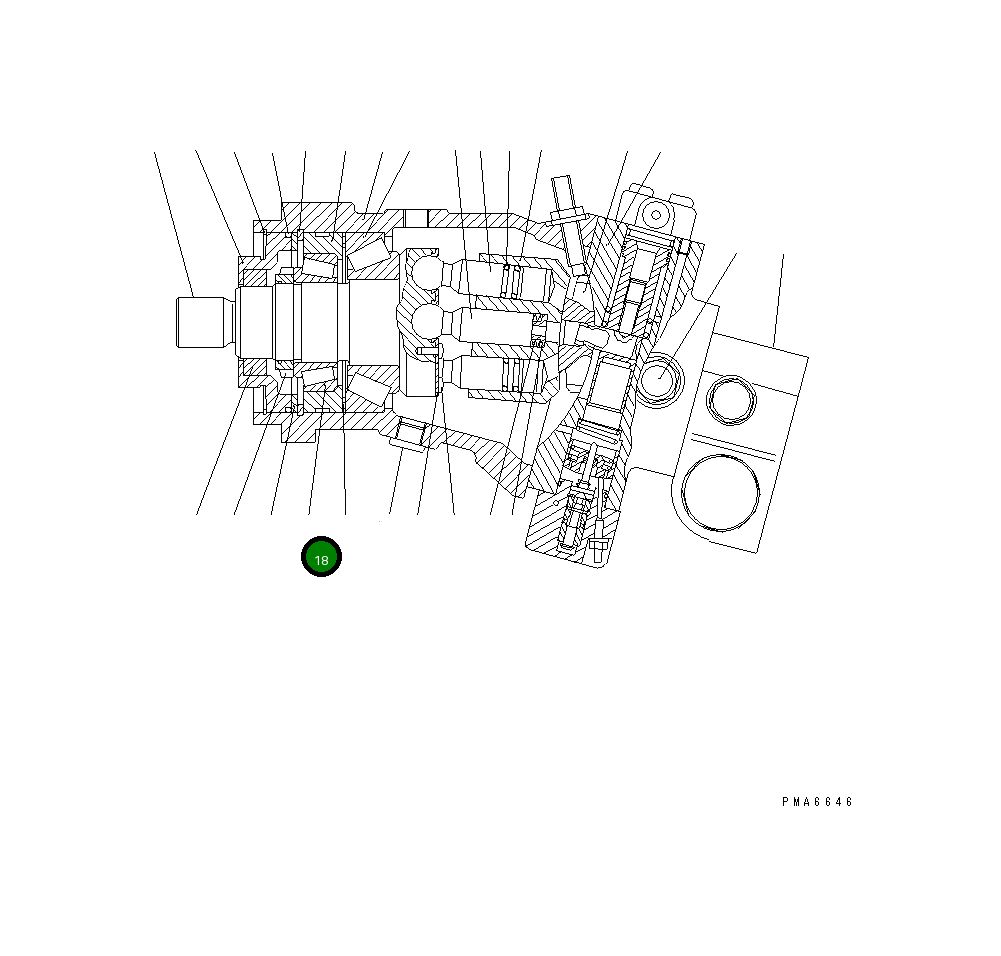 Подшипник 20E-60-K2820  Komatsu