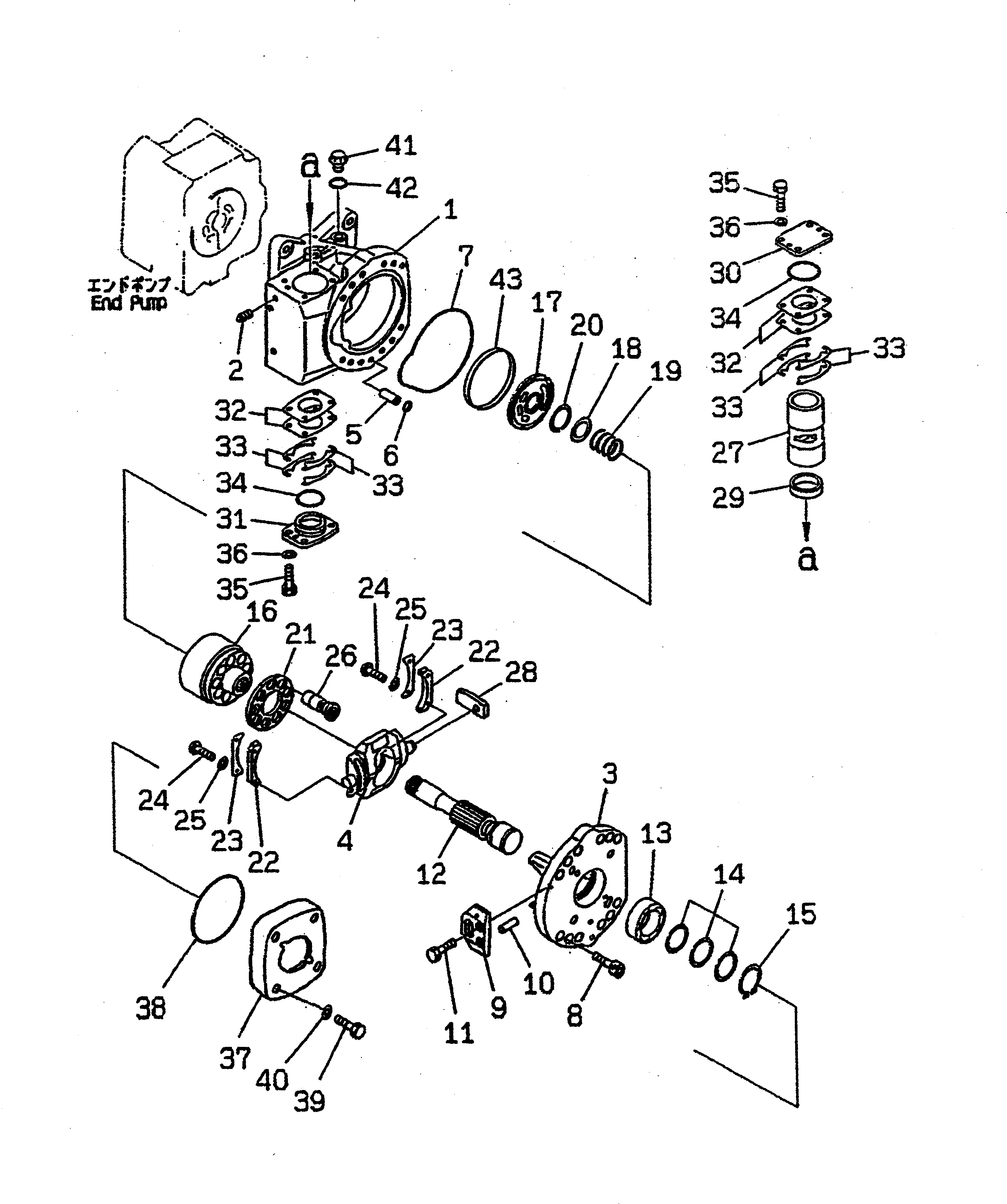 Крышка 708-45-12330  Komatsu