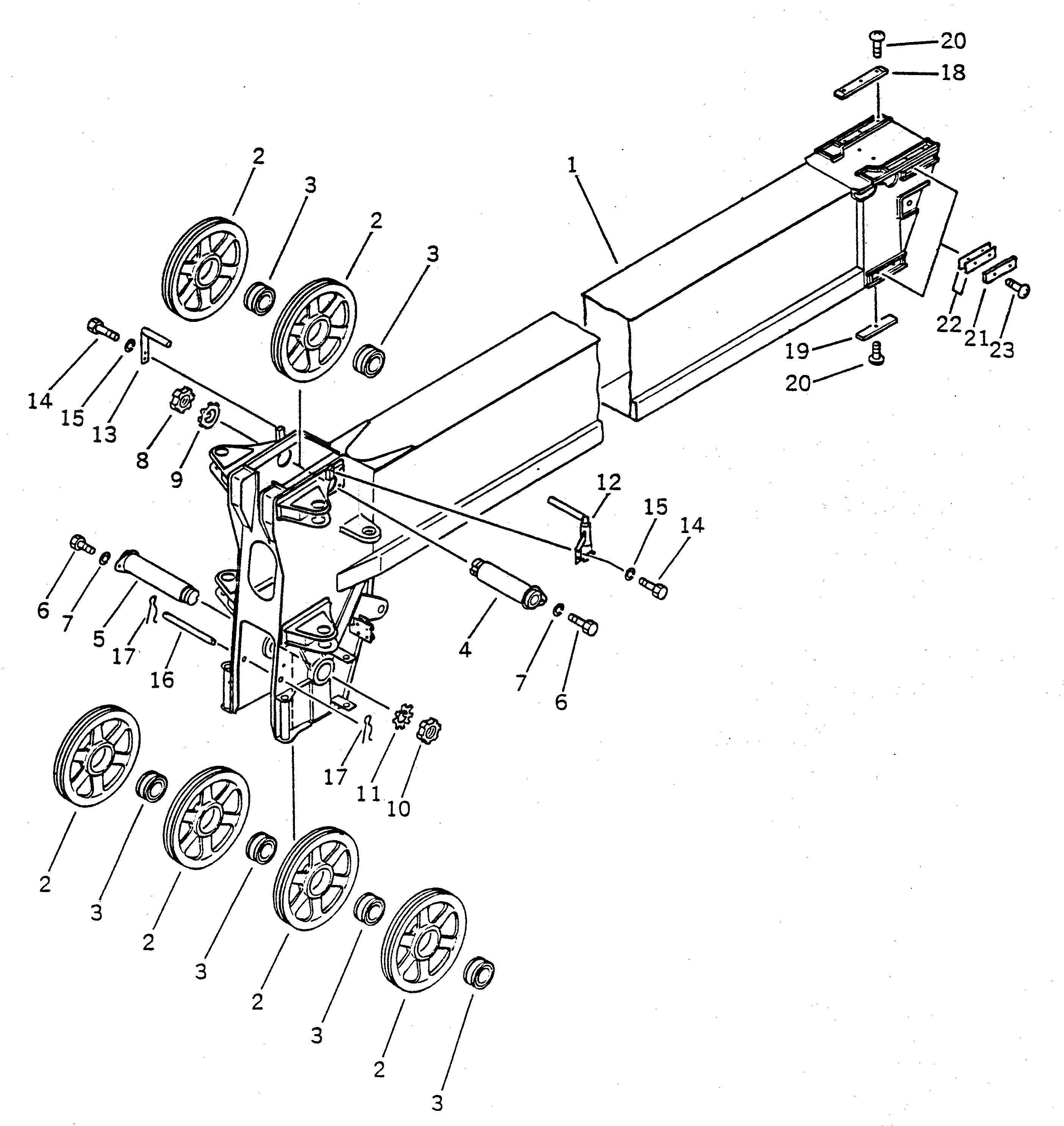 Рычаг 23S-70-11321 Komatsu