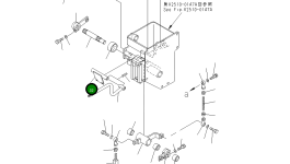 Рычаг 114-43-51550 Komatsu