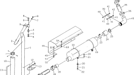 Труба BW033533 Komatsu