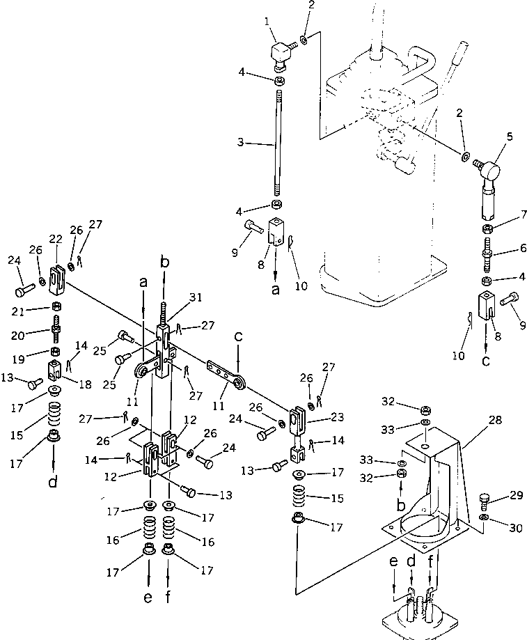 Рычаг 205-43-72751 Komatsu