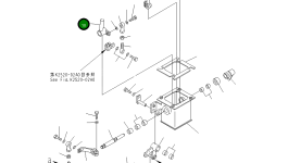 Рычаг 12G-X54-3281 Komatsu