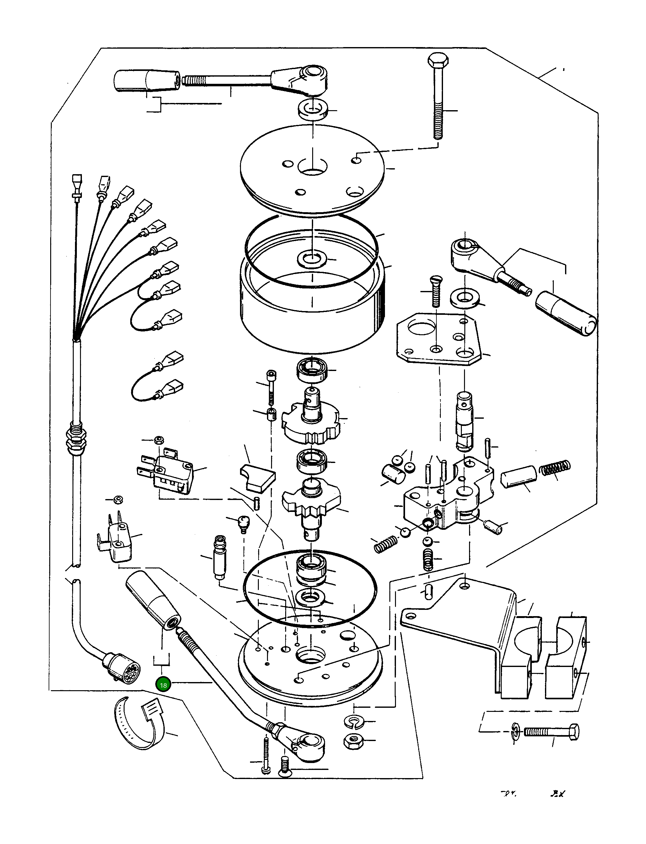 Рычаг 4400427M91 Komatsu