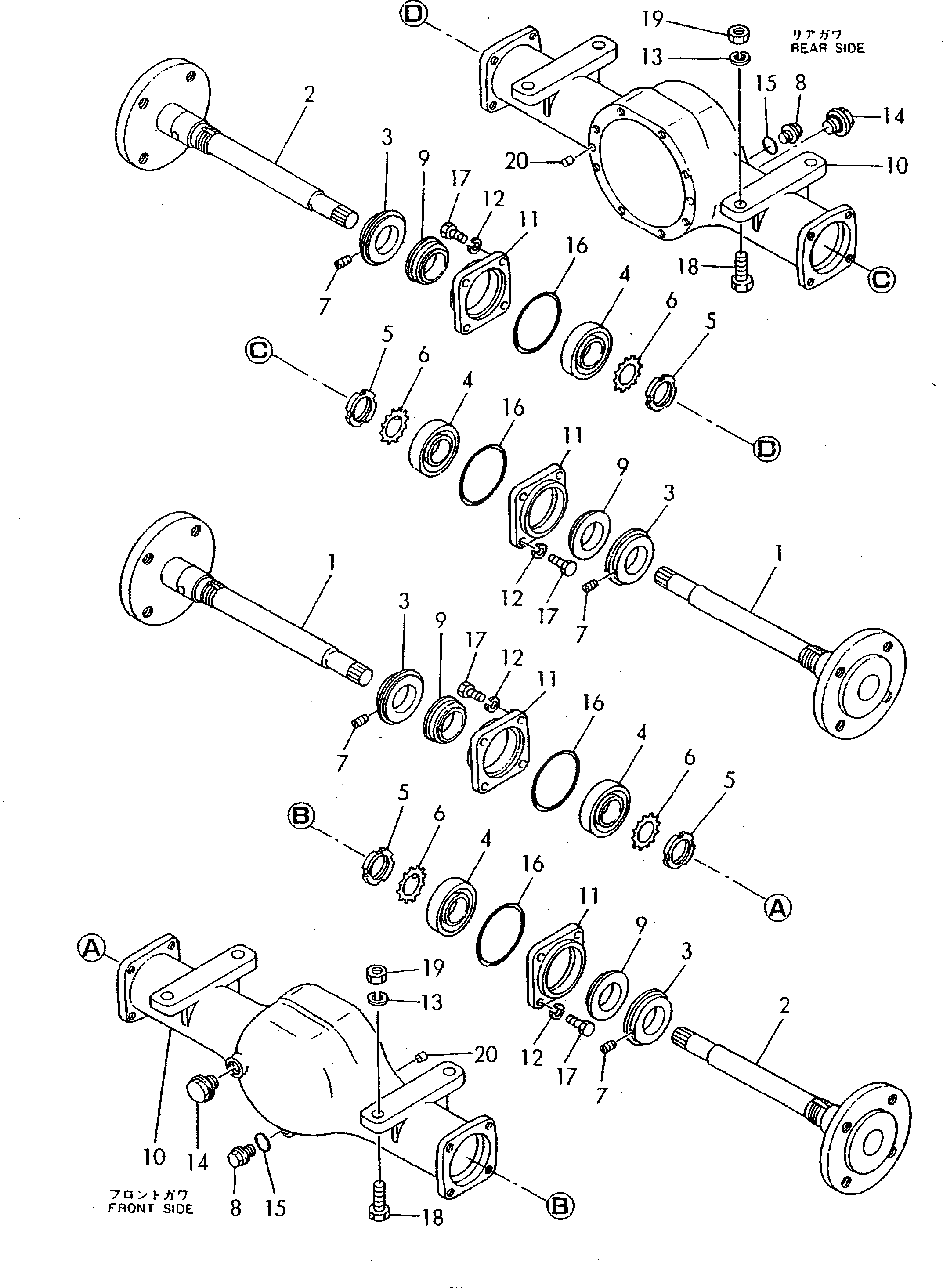 Подшипник YM24101-063084 Komatsu