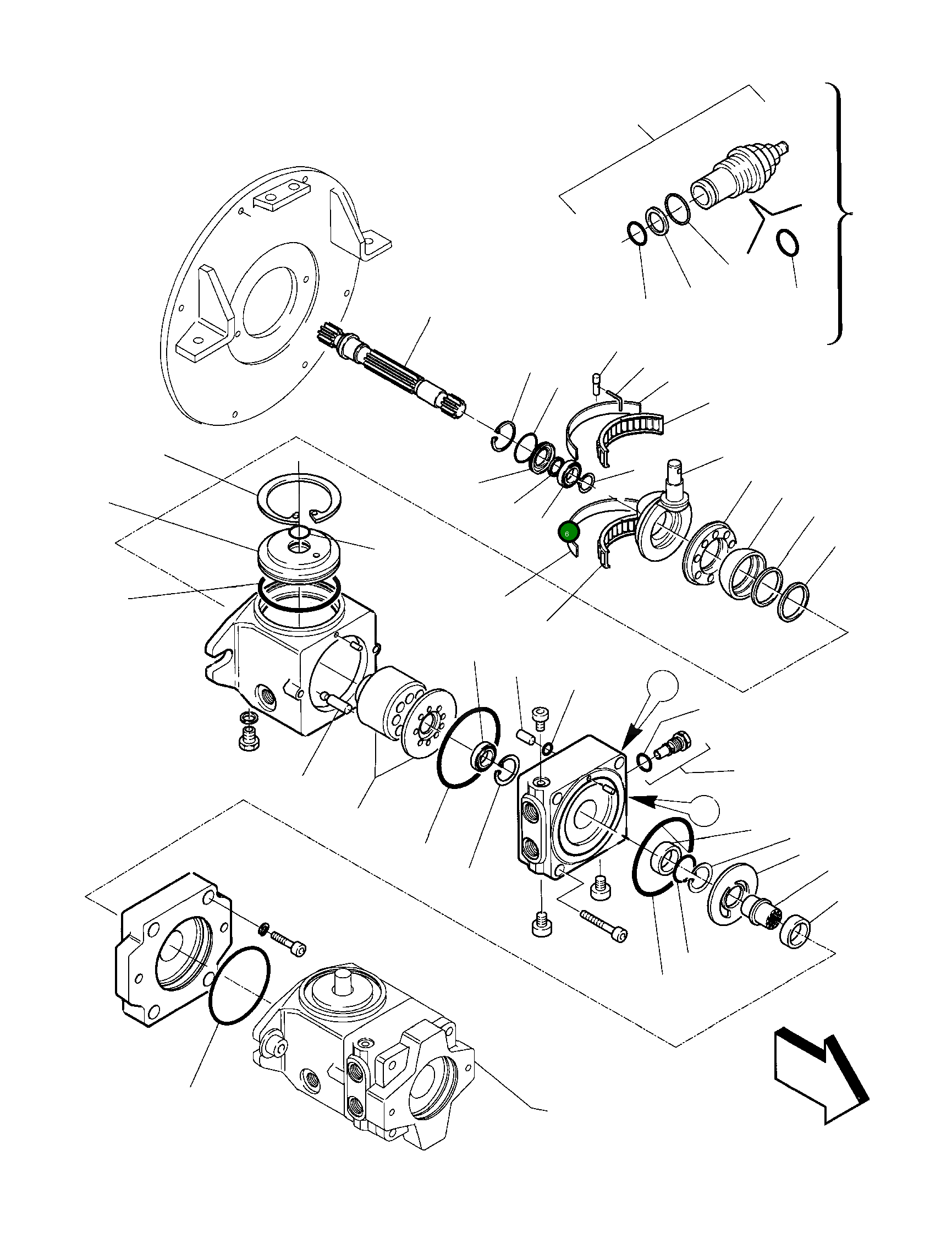 Подшипник 840225093 Komatsu