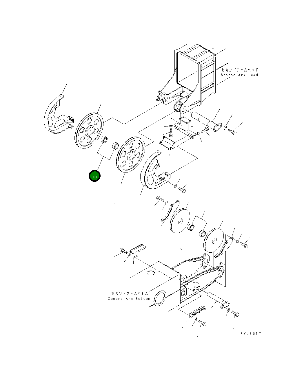 Подшипник 156-70-12310 Komatsu