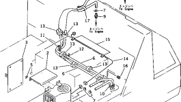 Провод 20S-06-21440 Komatsu