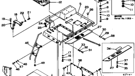 Крышка 566-54-12890  Komatsu