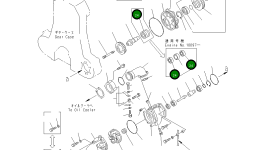 Шариковый подшипник 6164-61-1730 Komatsu
