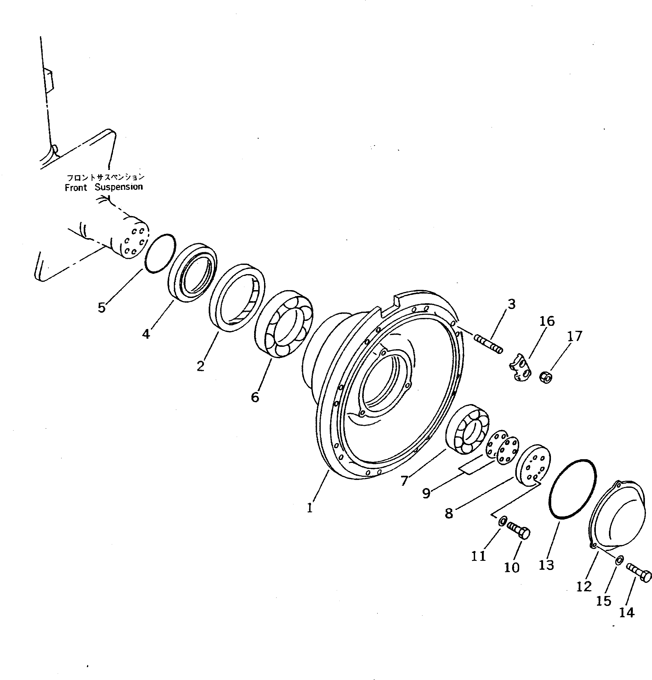 Подшипник 569-27-61820 Komatsu