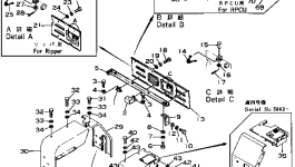 Крышка 175-54-22623 Komatsu