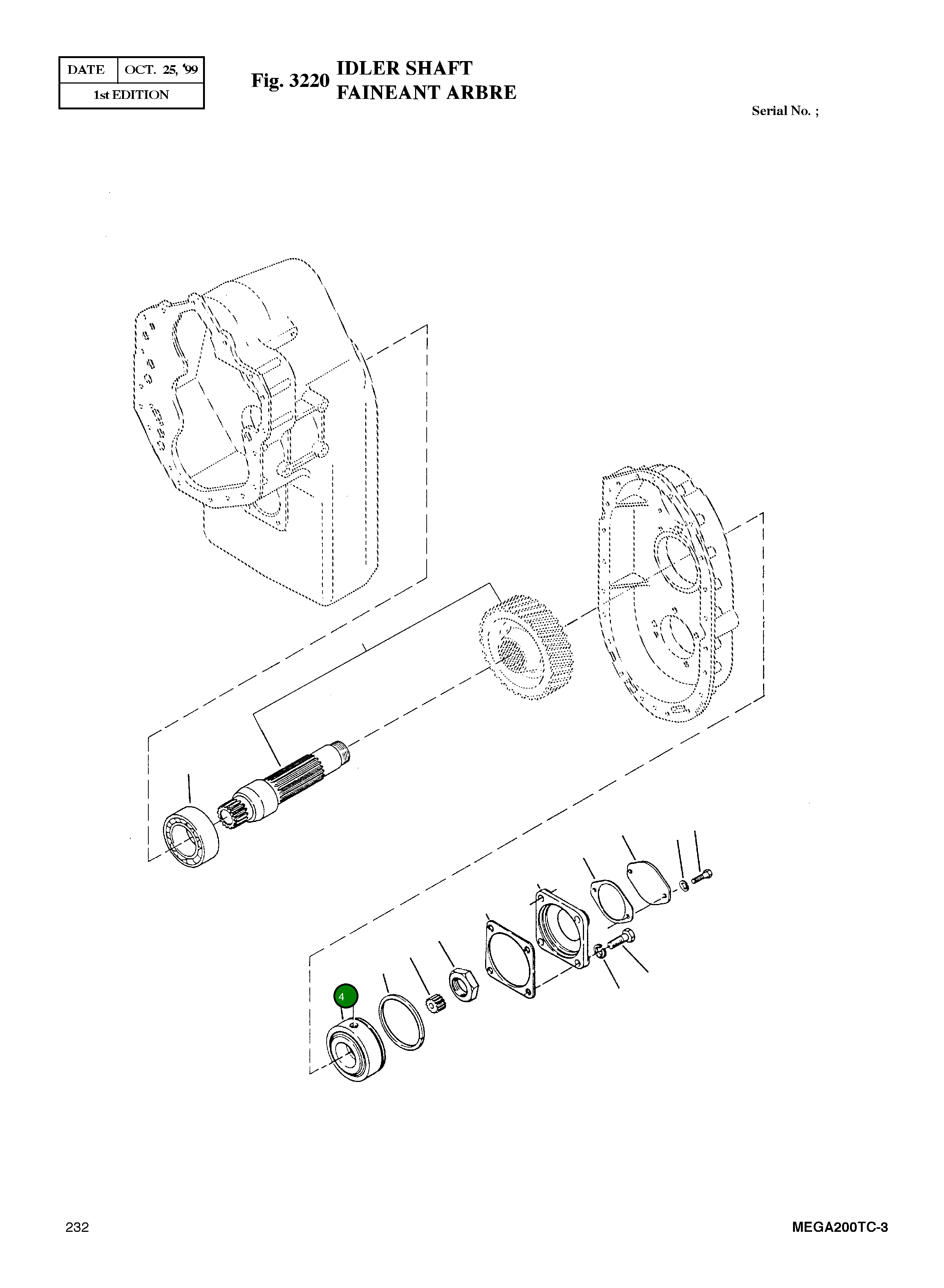 Подшипник 231646 Komatsu