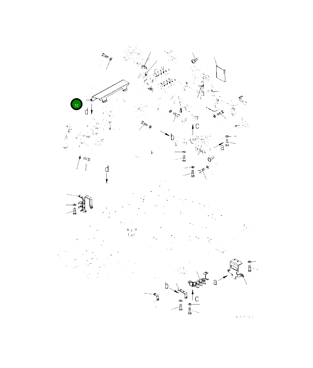 Крышка 419-06-55211  Komatsu