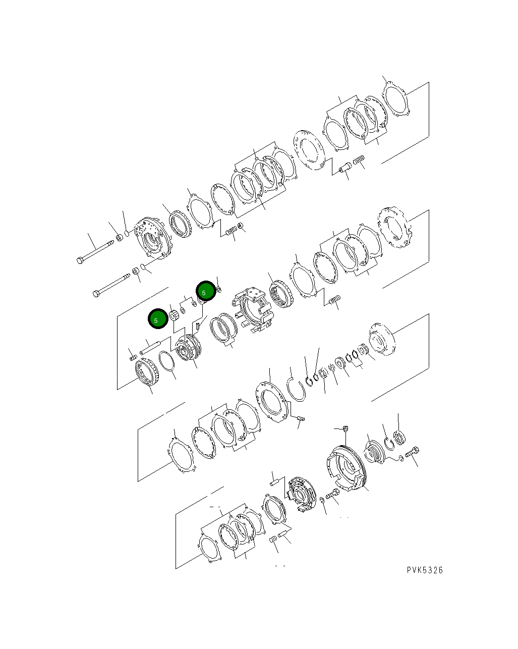 Подшипник 104-15-49410 Komatsu