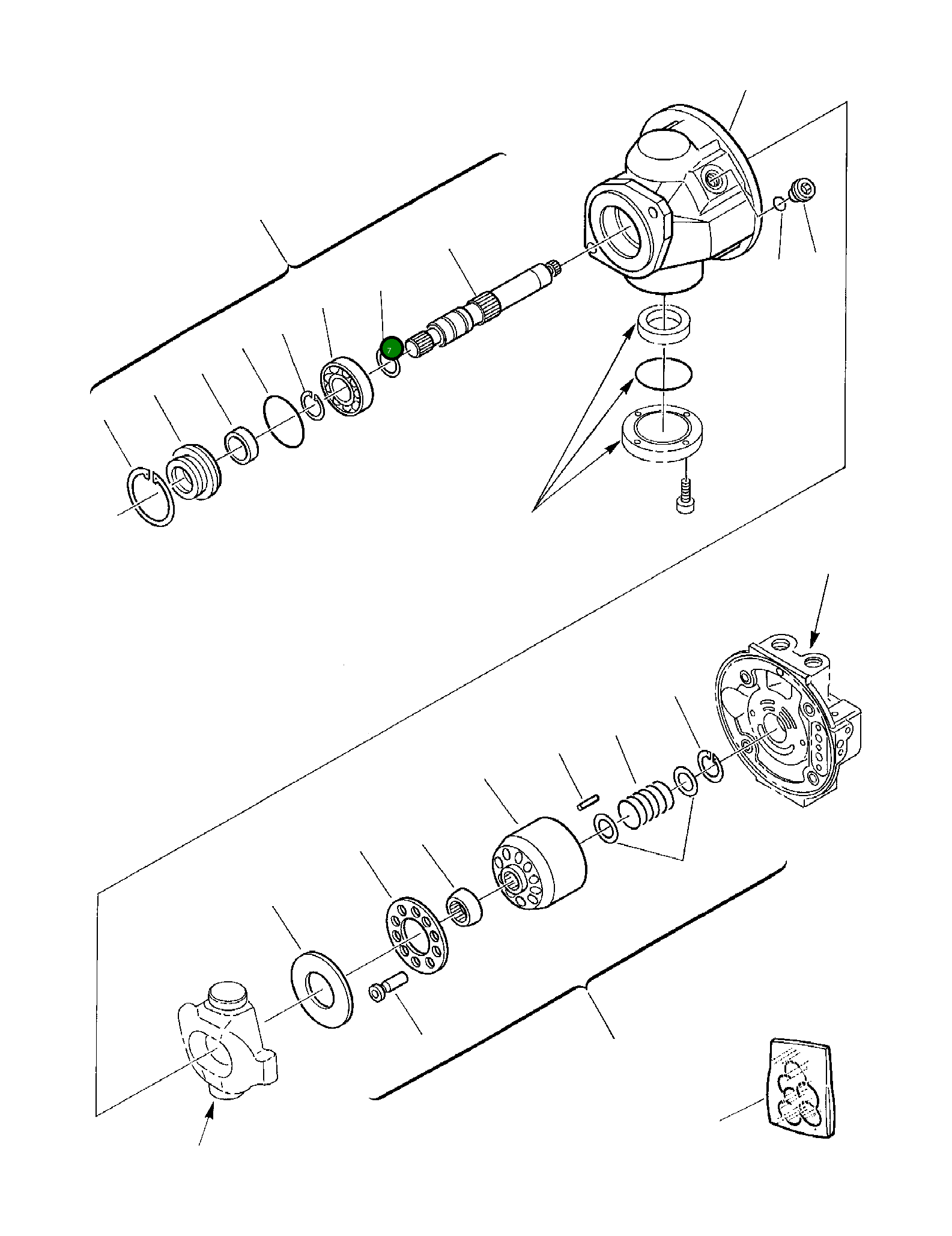 Подшипник 840261017 Komatsu
