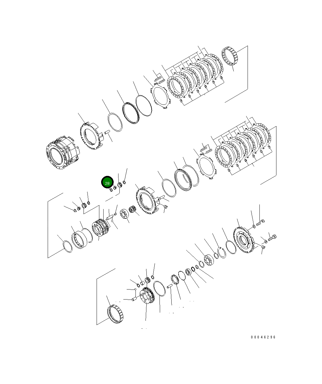 Подшипник 426-15-49410 Komatsu