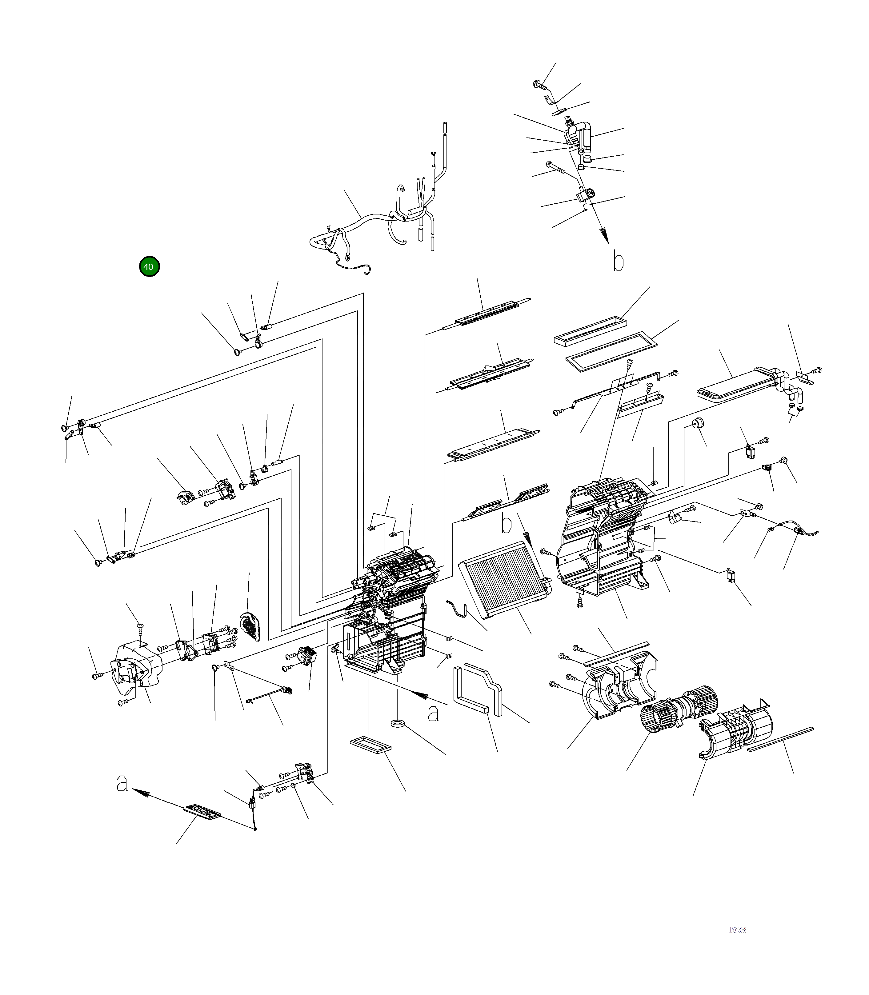 Рычаг AN51571-46290 Komatsu