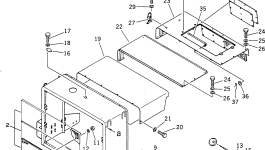 Защитный кожух 561-54-11210 Komatsu
