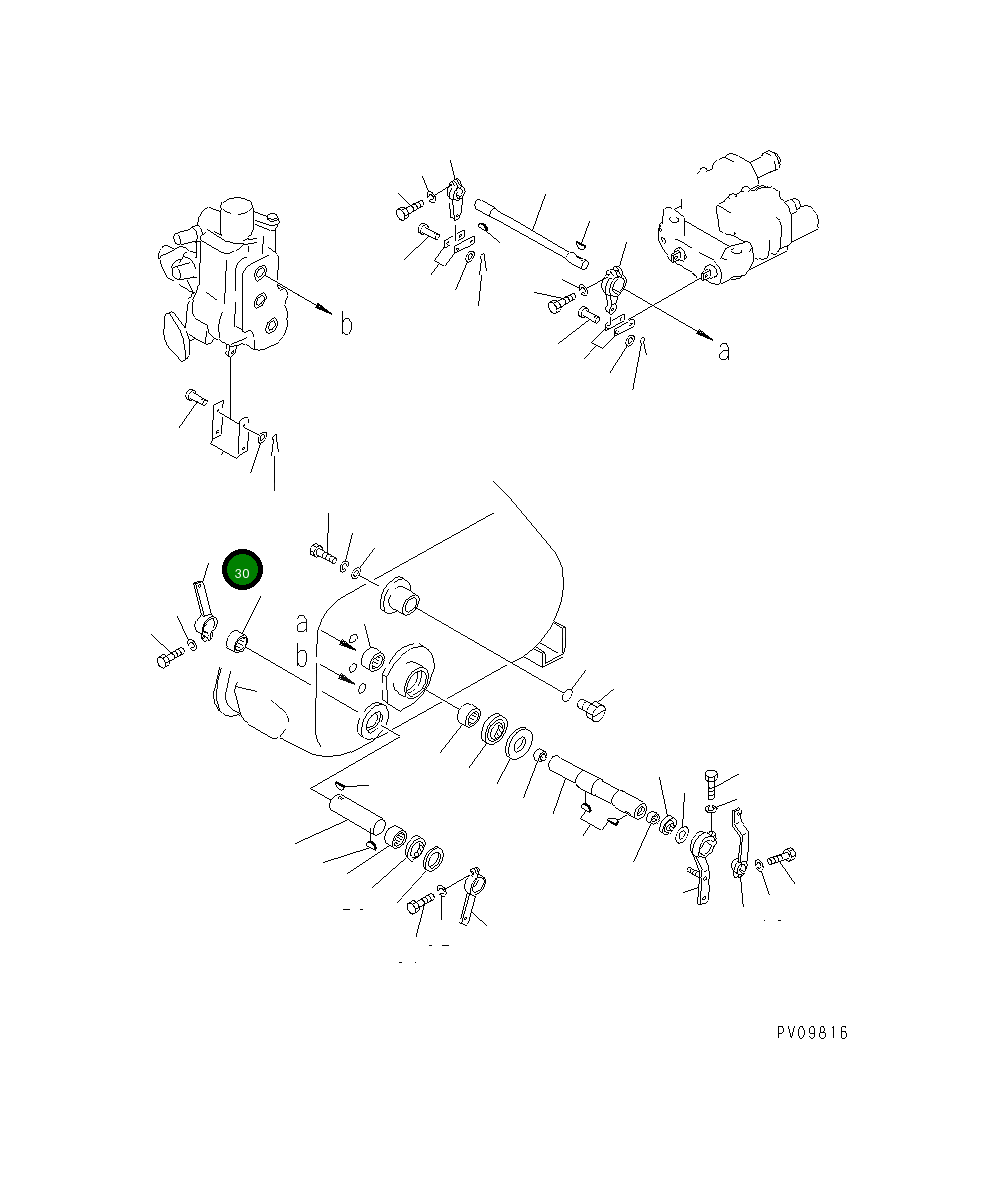 Рычаг 141-923-6130 Komatsu