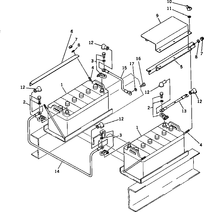 Крышка TEN1308-00201 Komatsu