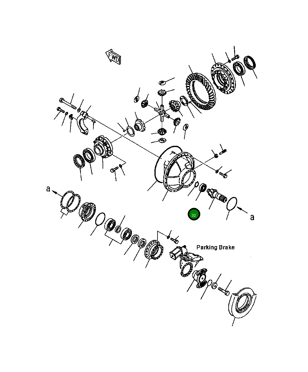Подшипник 428-22-11830 Komatsu