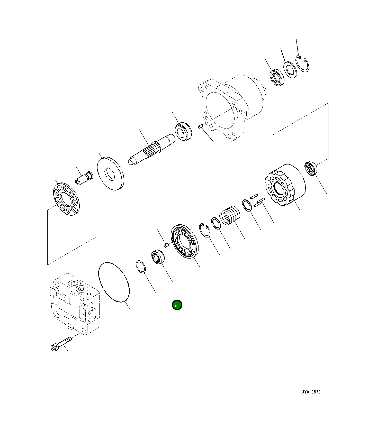 Подшипник 708-7L-12140 Komatsu